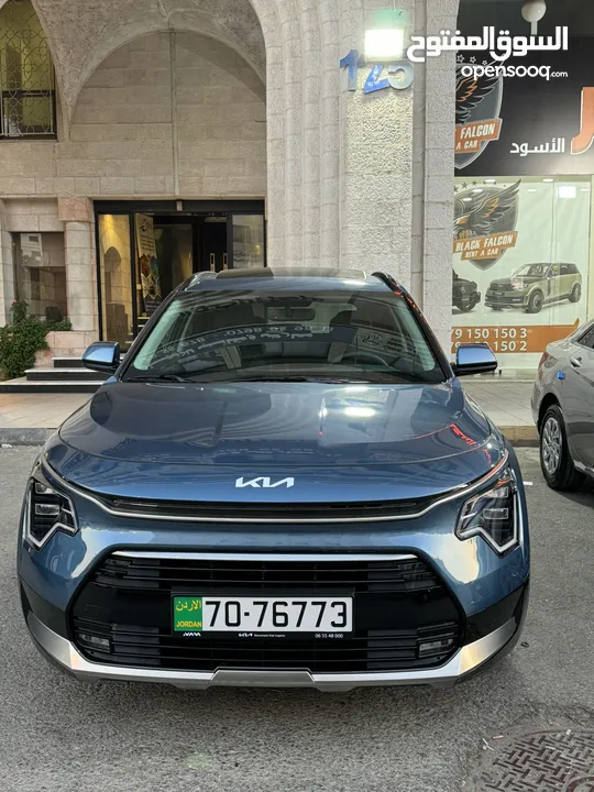 كيا نيرو 2025 Kia niro للإيجار ب افضل الأسعار مكتب الصقر الأسود لتأجير السيارات.