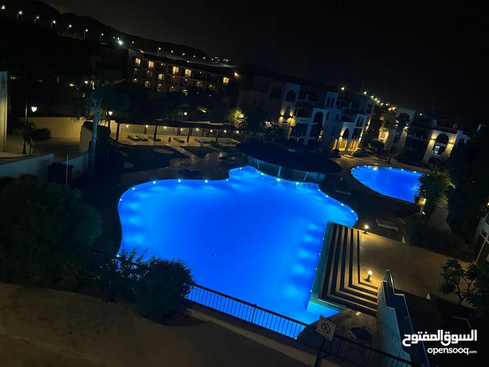 Talabay Apartments for rent  شقق تالابي العقبة للإيجار على البحر و البرك مباشرة