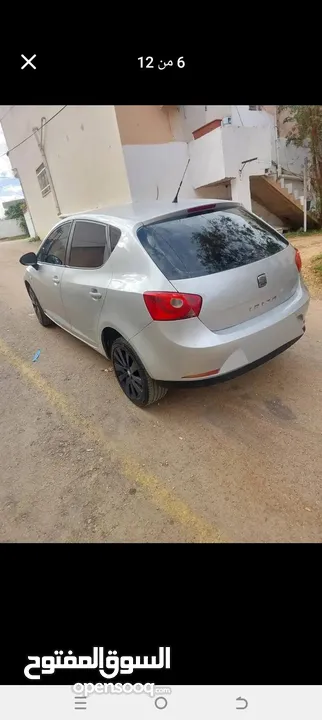 سيات ابيزا 2011 فحص نضيف دقات خفيفه جير ماطور جداد كرتونه