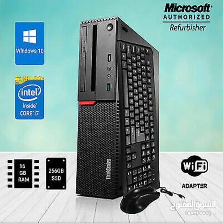 Lenovo Core i7-6650U , 16GB RAM, 256GB SSD + 500GB HHD , Display  20 lenovo, Windows 11 Pro