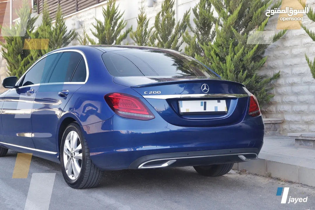 مرسيدس/Mercedes C200 (2020) 1500 CC Turbo / Mild Hybrid    95000 KM  Exterior: Brilliant Blue