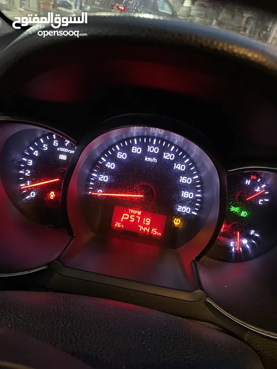 كيا مورنينج 2016 بحالة وكالة عداد قليل فحص نخب فل إضافات بدون فتحة