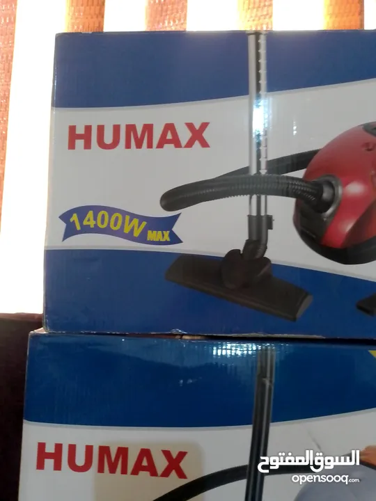 للبيع عدد 2 مكنسة ماركة HUMAX جديد لم يستخدم بالكرتونة والضمان