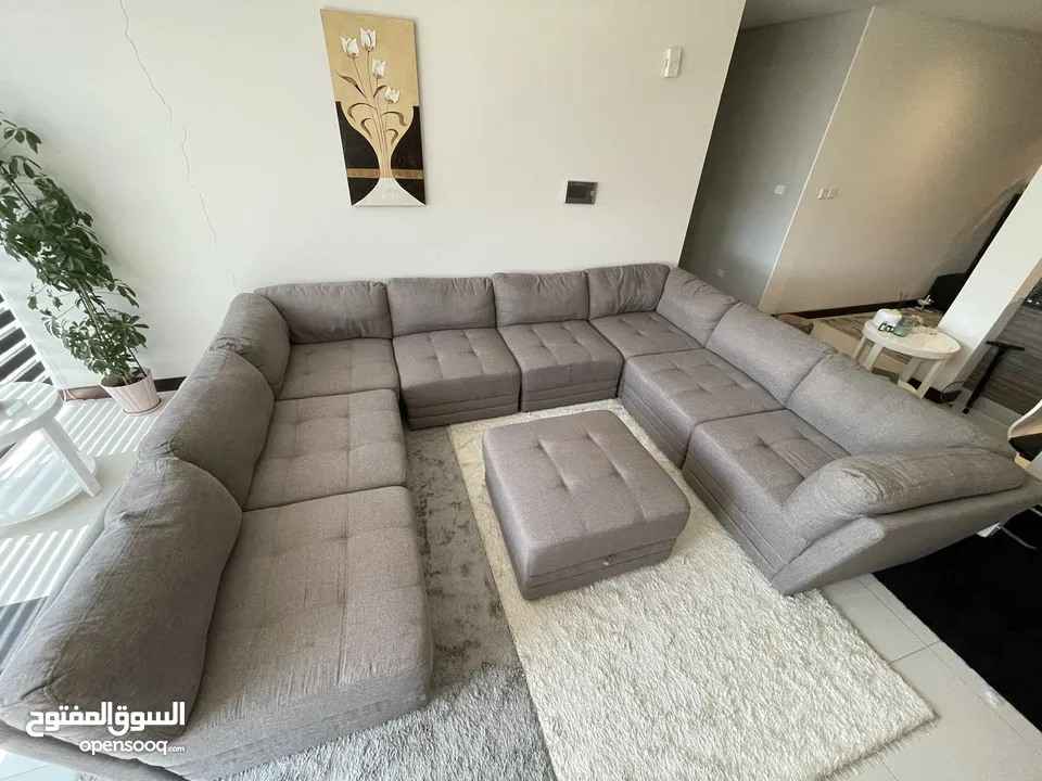 Premium modular sofa 9 parts