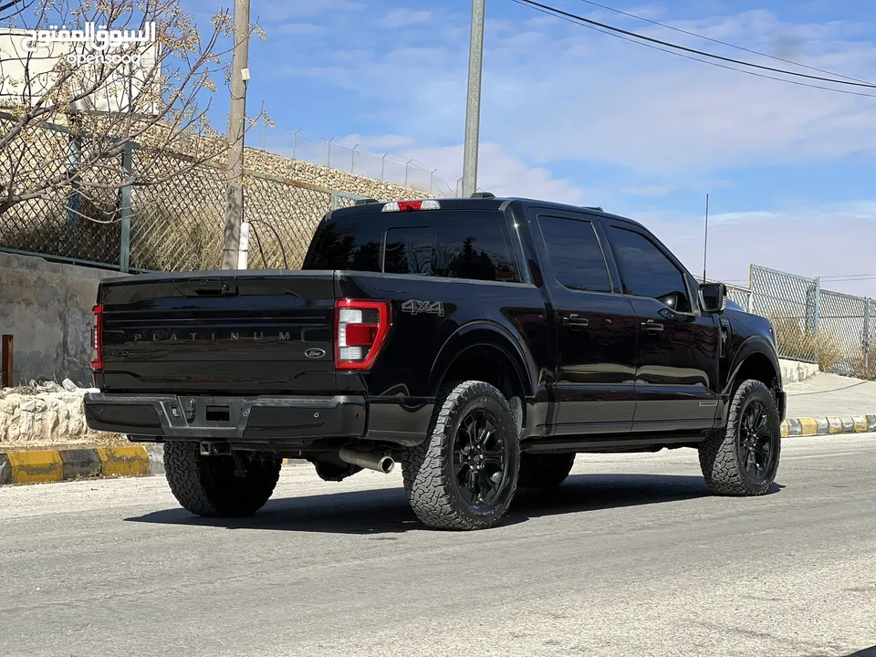 2022 FORD F-150 Platinum Hybrid Black-Edition