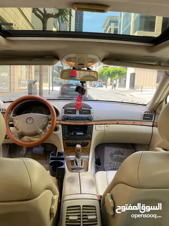 مرسيدس E200 2003  فحص 7 جيد