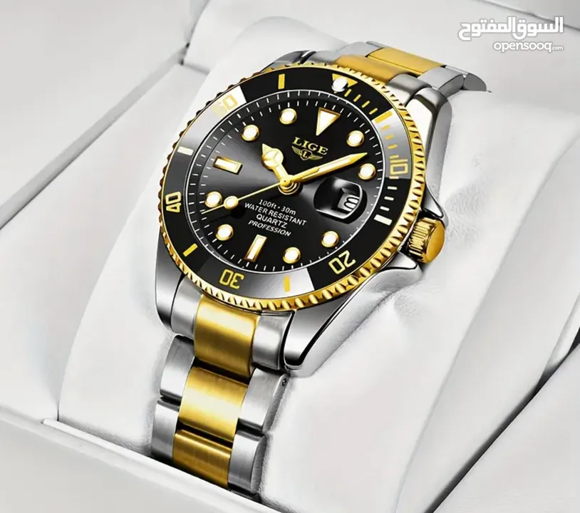 LIGE Luxury Watch