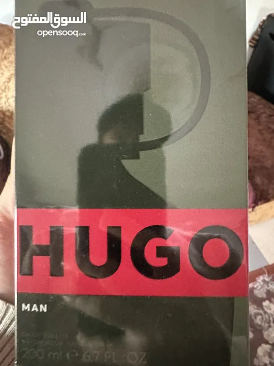 عطر Hugo Man حجم 200مل بسعر 60 دينار Eau De toilette