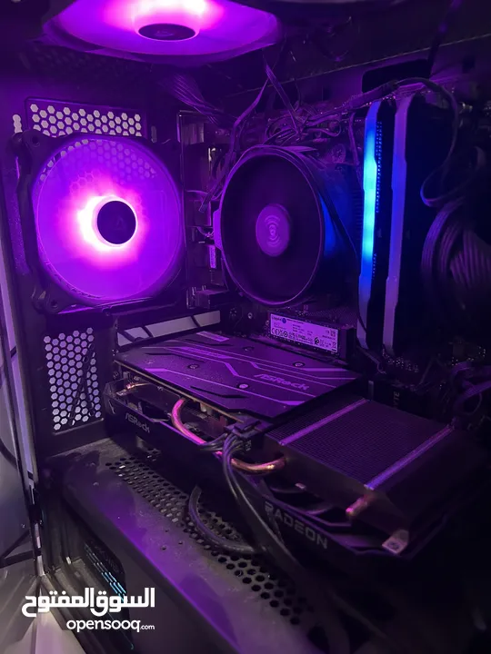 Gaming PC ryzen 5 5600 AMD Radeon rx 6600 2tb storage 16gb ddr4 ram