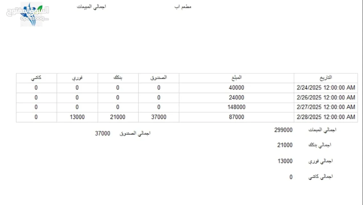 نظام إدارة الكاشير المتكامل