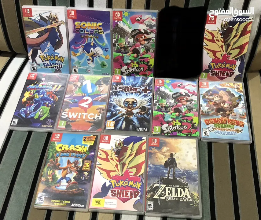 أشرطة ألعاب ننتندو سويتش - Nintendo Switch Games