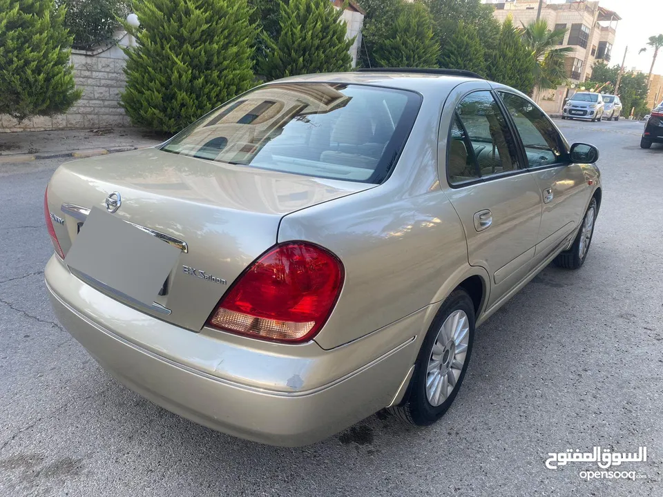 نيسان صني 2006  فحص كامل  فل الفل  وارد شركه  صيانة دوريه  مالك واحد من الشركه