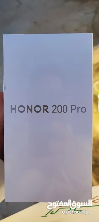 honor 200 pro 512 جديد مختوم مع سماعات