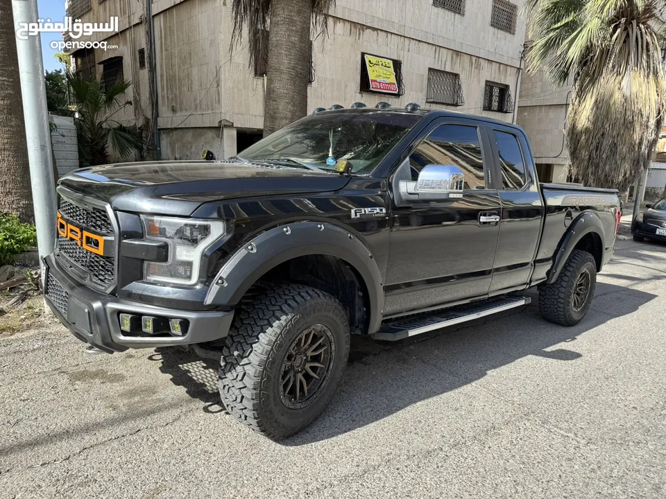 بكب Ford F150 Lariat بحالة ممتازة للبيع 4*4 ماتور 5000 cc نظام فصل سلندرات
