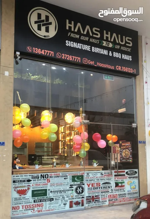 Signature Biryani and BBQ a true Karachi taste from a True Karachi Lad.  Check Haas Haus” Offers.