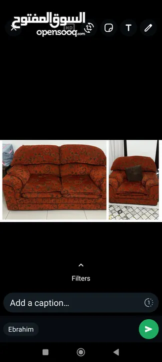 Sofa for sale in darsait