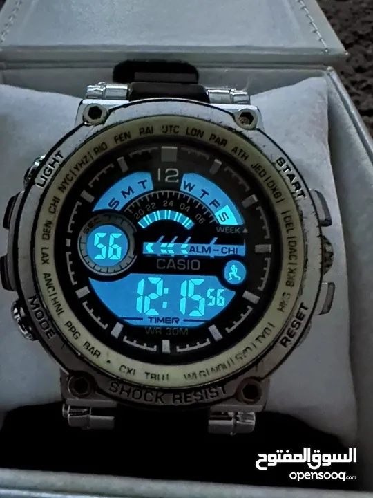 Digital Casio watch