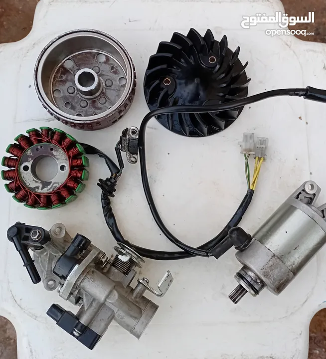 متوفر قطع سكوتر داينج 150cc الرجاء قراة الاعلان