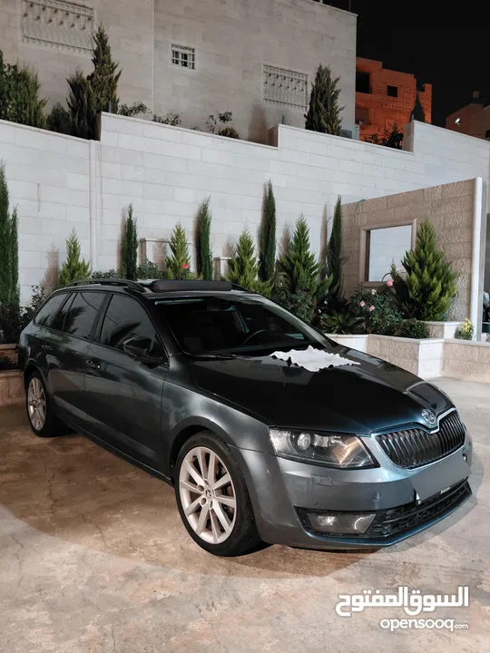Ŝkoda OCTAVIA 2015 متور 2000 تومات فل مسكرررر بانوراما سعر حرررق علكاش