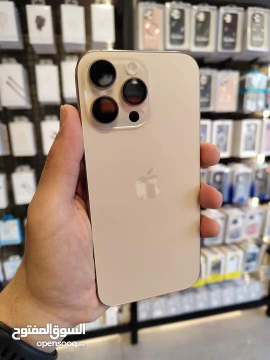 مستعمل بحالة الجديد بطارية 100% ايفون 16 برو ماكس//IPHONE 16 PRO MAX (512GB) USED