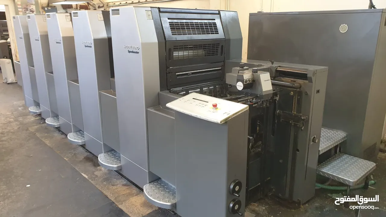 مكائن طباعة اوفست هايدلبرج الماني heidelberg printing machines ومعدات طباعة اخر