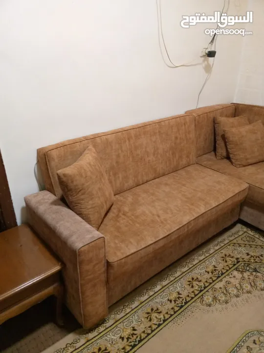 طقم صوفات كورنر نظيف للبيع
