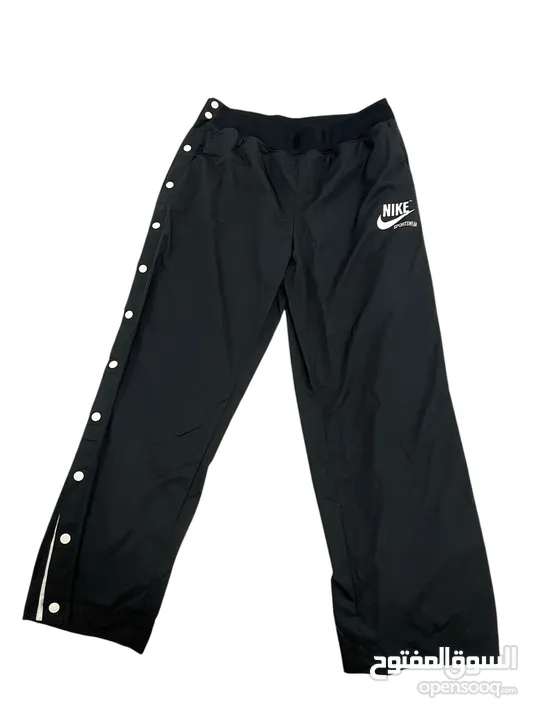 Original Nike Black Popper Pants - L