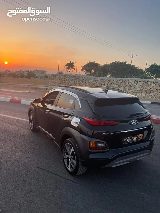 هيونداي كونا 2019 فل مسكر حقيقي 4WD مع فتحة سقف.. اعلى فئة