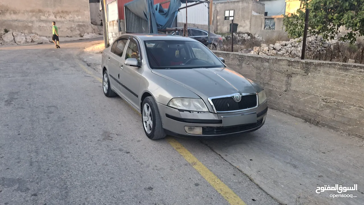 سكودا نيو موديل 2008ديزل _ماتور 1900تربوا_غيار عادي فحص نظيف وسعرحرق كاش وقت المعاينة قطارة سوللر