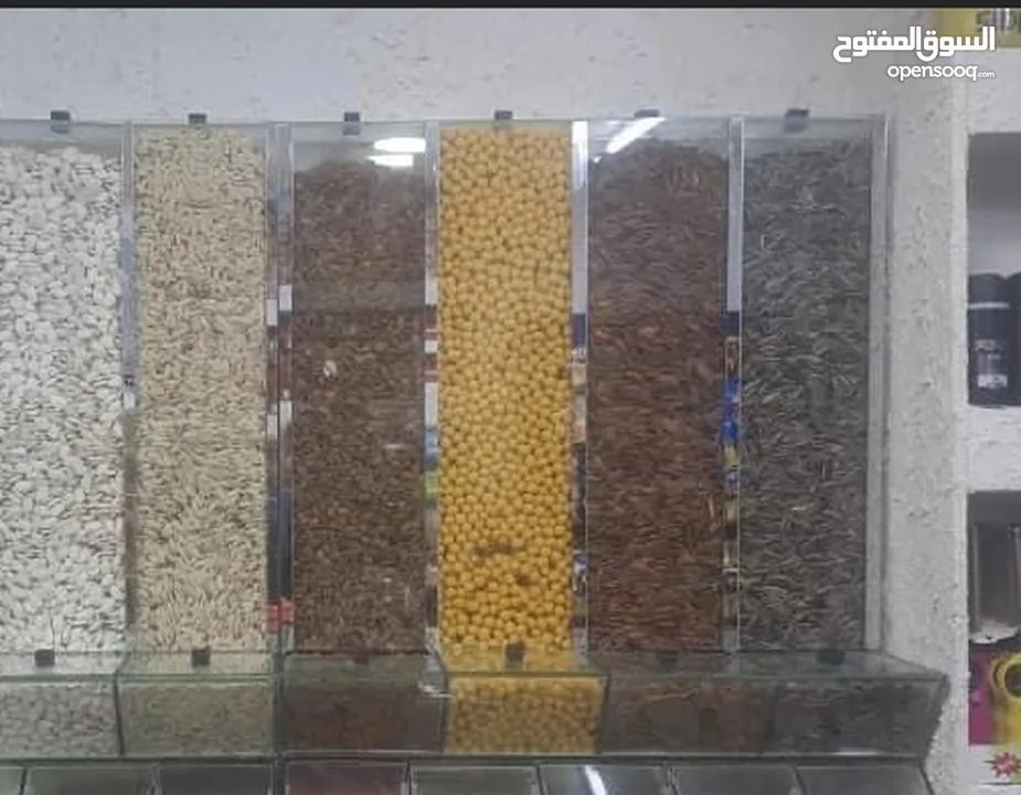 ستاندات بزر وبهارات لاصحاب السوبر ماركت والمحامص