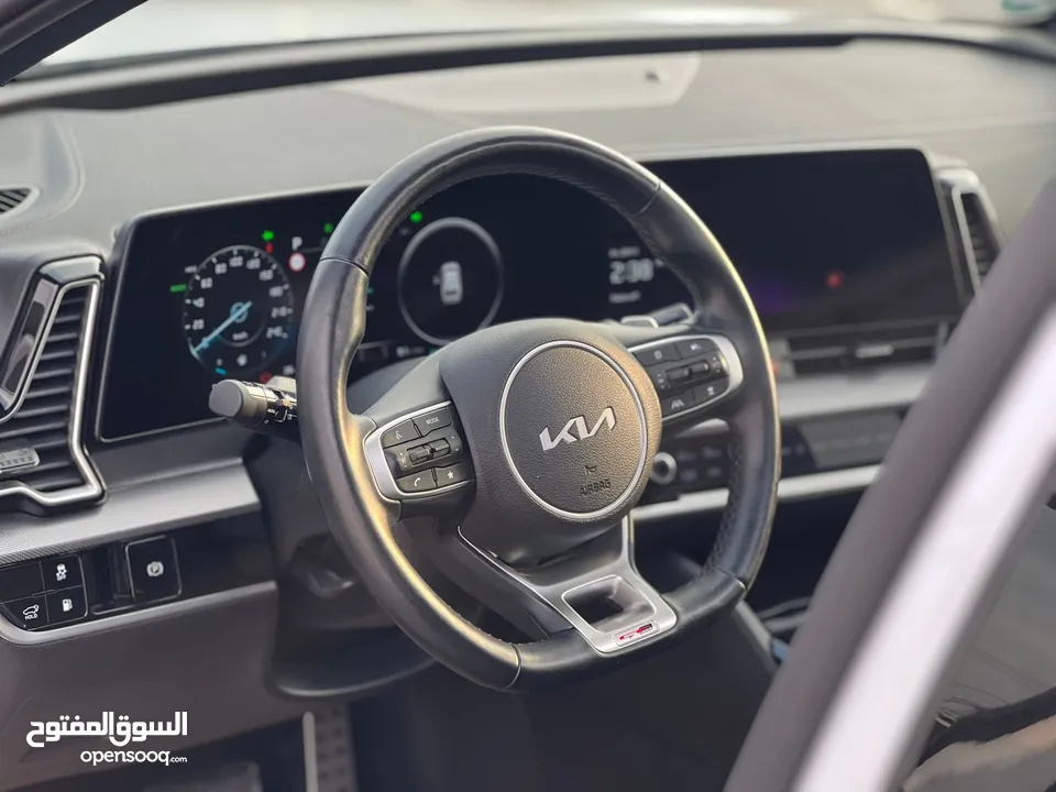 كايا سبورتاج  GT-Line Plug In /2022  فل الفل فتحة سقف بانوراما  فل مسكر  Plug In 4x4 -  271Hp