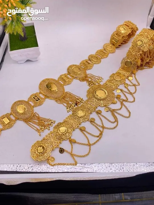 هاذا هو طلبك حزامات بديل الذهب المطلي لدا إزوردي برند