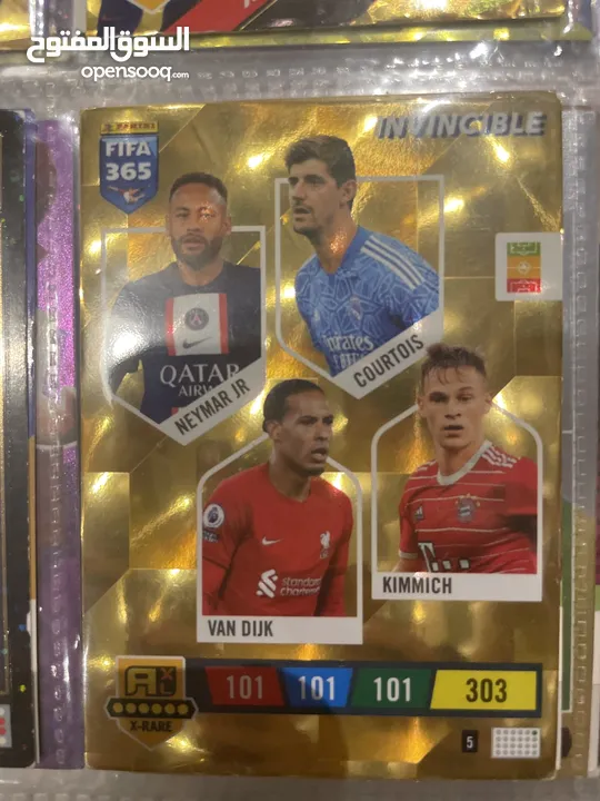 Signed , Top Master , And Invincible panini cards for collection