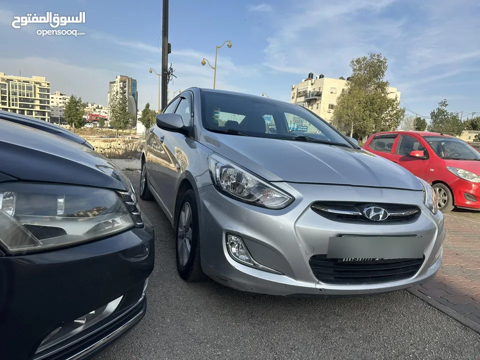 اكسنت 2017 مطور 1600 بنزين 4 غيار اتوماتيك