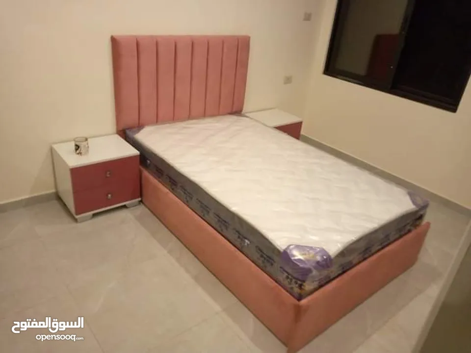 تخوت مفرد شباب قياس 190×90 كفاله 5سنوات سنوات خشب لامنيت 18م بدون فرشه