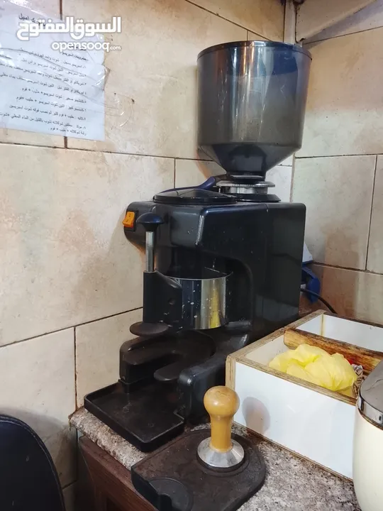 عدة كوفي شوب كاملة للبيع