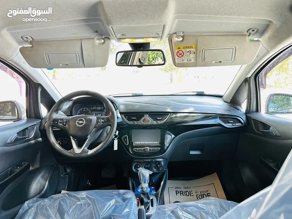 اوبل كورسا 2018 . فل اوتوماتيك . يد اولى . اصل برايفيت . ترخيص + تأمين جديد . سياره بحال الشركه