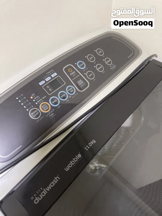 غسالة سامسونج استخدام سنه نظيف جدا كبير 11 كيلو .. لا يوجد اي عيوب  Samsung fully automatic washer