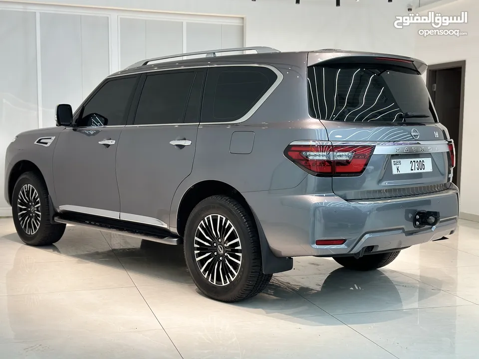 New Nissan Patrol Platinum 2023 is Available Now to Rent