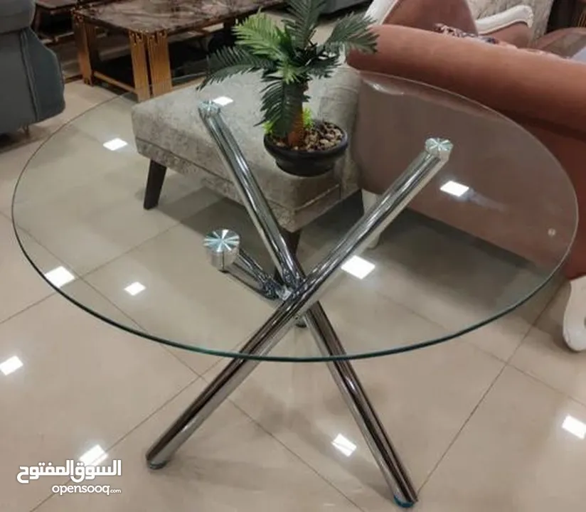 طاولة سوكريت 90*90 دائري اصدار جديد مميزة بالشكل و الحجم مناسبه لأكثر من مكان