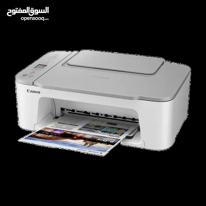 طابعة كانون بوظائف متعددة طباعة، نسخ، ومسح ضوئي طباعه ليزر Canon TS3440 Wifi LaserJet