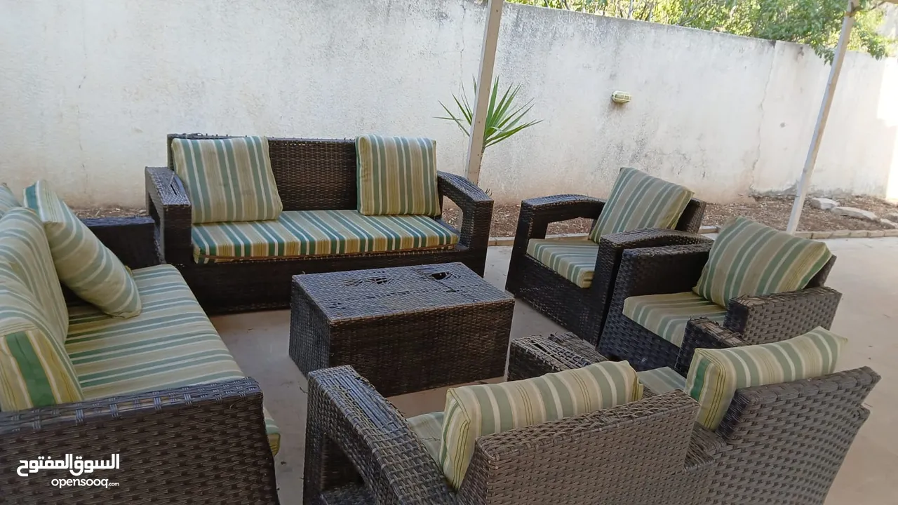 طقم كنب حديقة