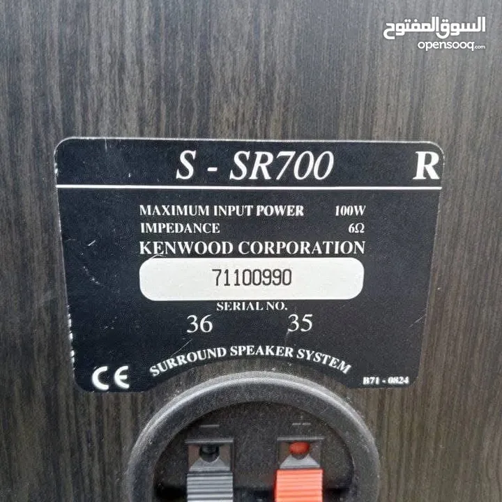 سماعات كينود خشب تقيل مع 2 صب وفر مسرح منزلي