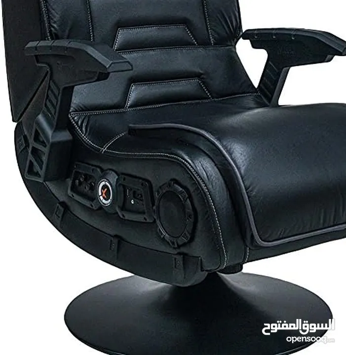 X Rocker Pro 4.1 Pedestal Gaming Chair With 4.1 Wireless Audio System And Subwoofer (Faux Leather, B