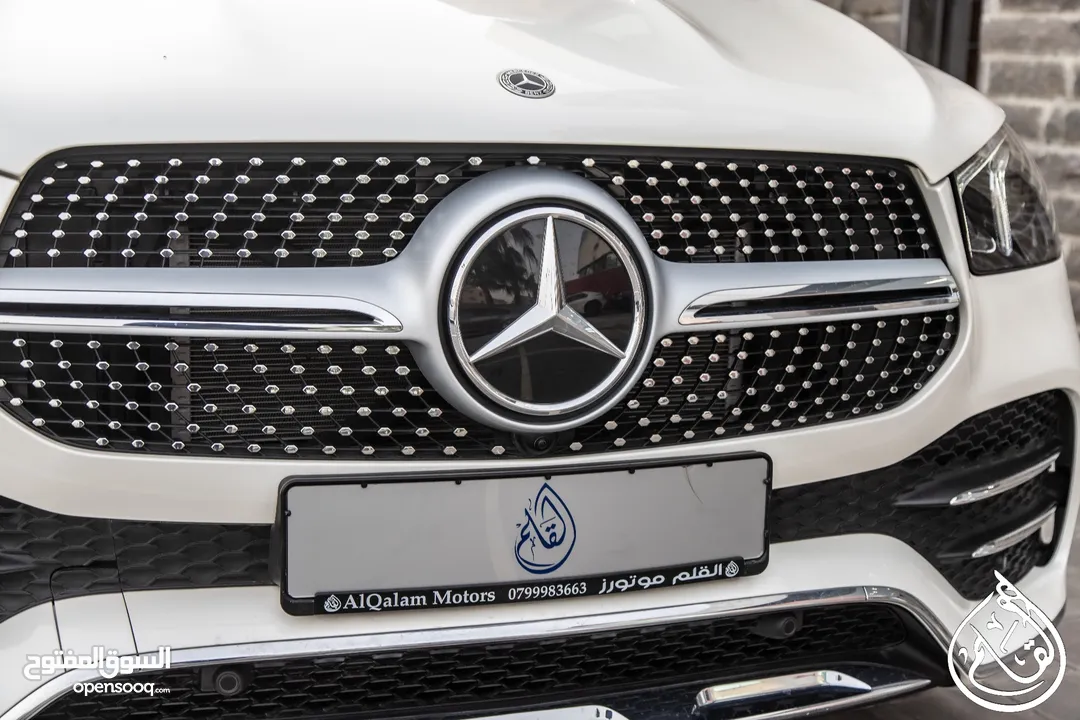 Mercedes GLE450 4matic 2022 Amg kit  السيارة وارد و كفالة الشركة و قطعت مسافة 9,000 كم فقط
