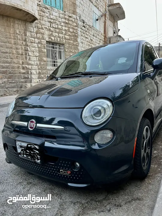 Fiat 500e كهرباء فل كامل 2017