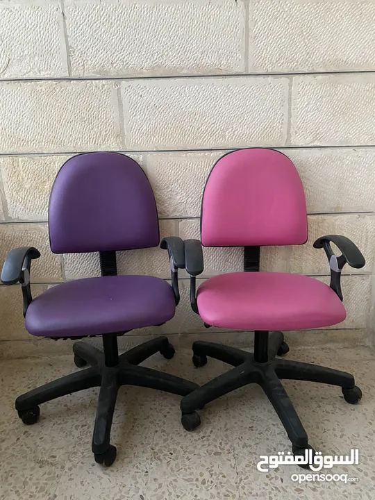 office chairs كراسي مكتب 10(جديد)