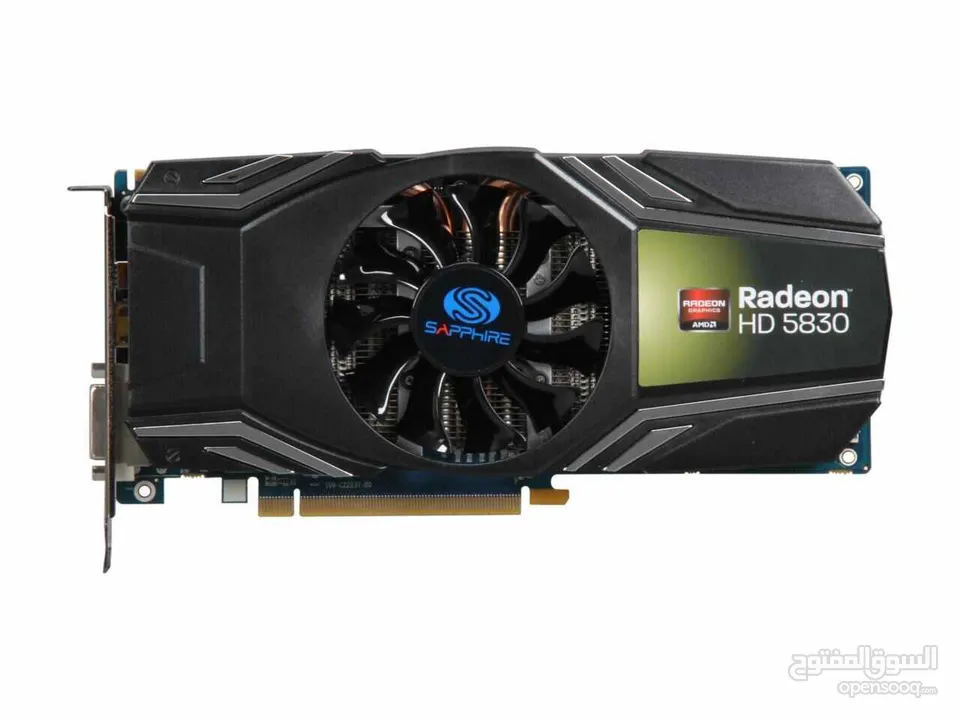 Radeon HD 5830 1GB GDDR5 PCI Express 2.1 x16 CrossFireX Support Video Card UP TO 4GB
