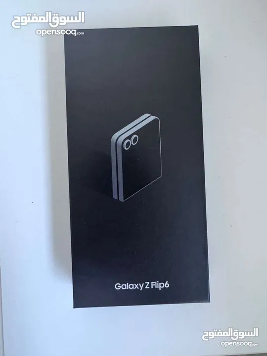 جلاكسي زد فليب 6 5G جديد افضل كفالة الوكيل الرسمي جميع الالوان // Z Flip 6 5G 256/512