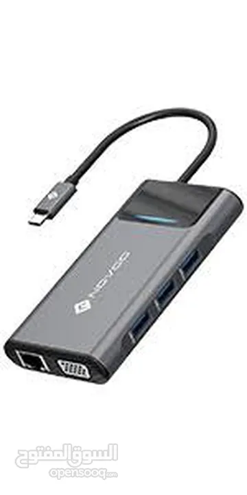 Recensione Hub USB-C Novoo 12 in 1: un accessorio دوكشنيشن متععدة 12 في 1  تحويلة